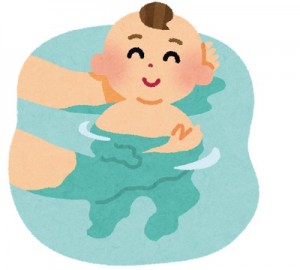 赤ちゃんお風呂7